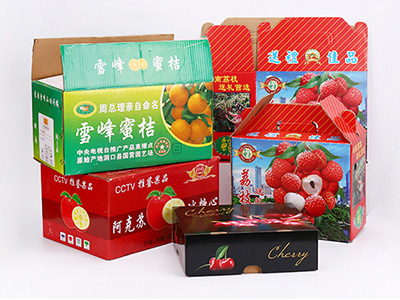 快遞水果（guǒ）專用紙箱子 水果禮品彩箱定製