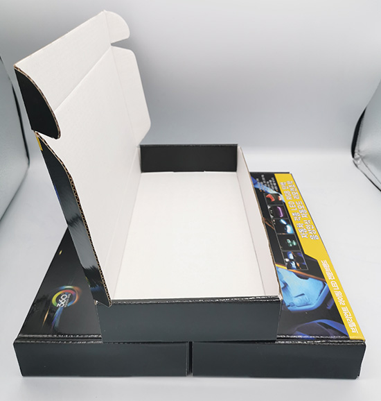 飛機盒印（yìn）刷折疊彩盒 電子產品彩盒（hé）包（bāo）裝盒