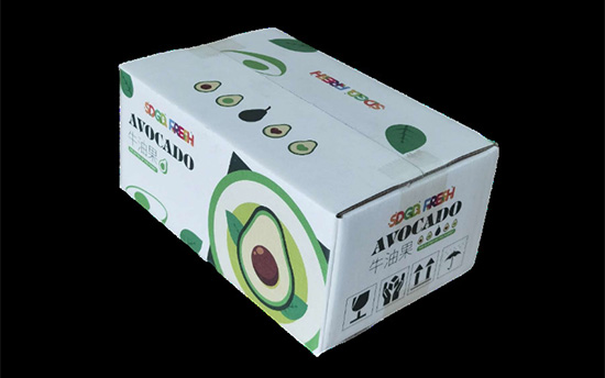 牛油（yóu）果水果包裝紙箱定製（zhì） 水果快遞紙箱廠家（jiā）