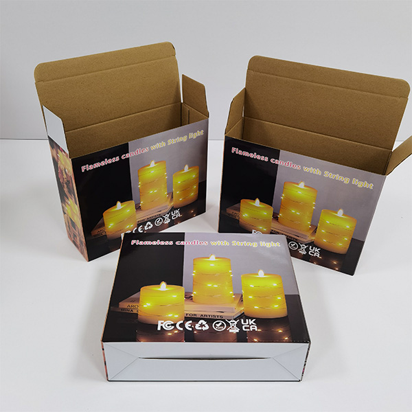 彩色扣底盒包（bāo）裝